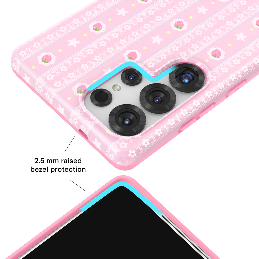 Strawberry Macaron Samsung Case - Image 12