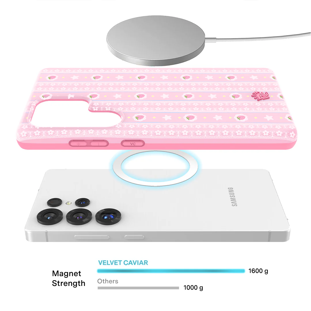 Strawberry Macaron Samsung Case - Image 13