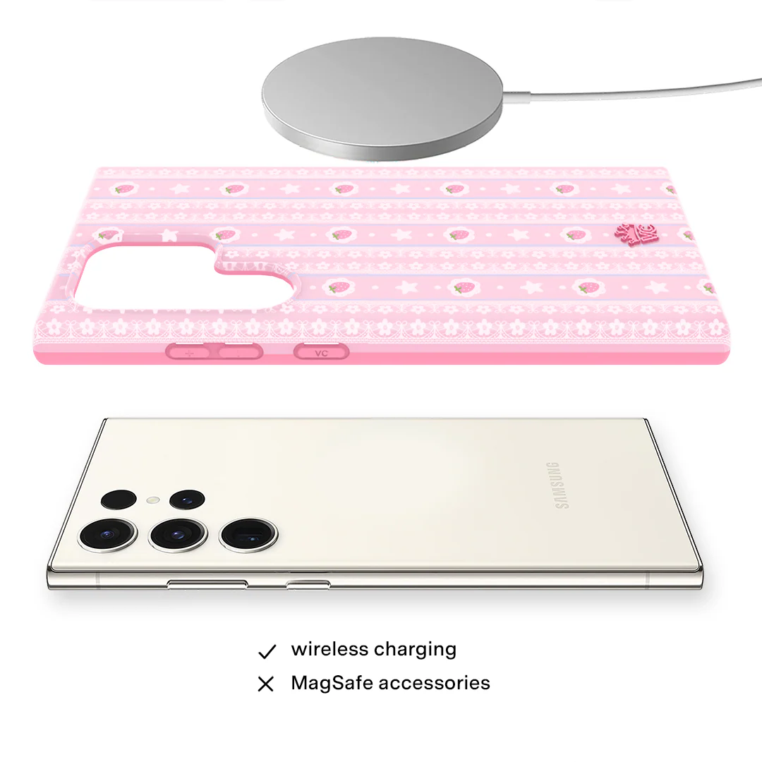 Strawberry Macaron Samsung Case - Image 28