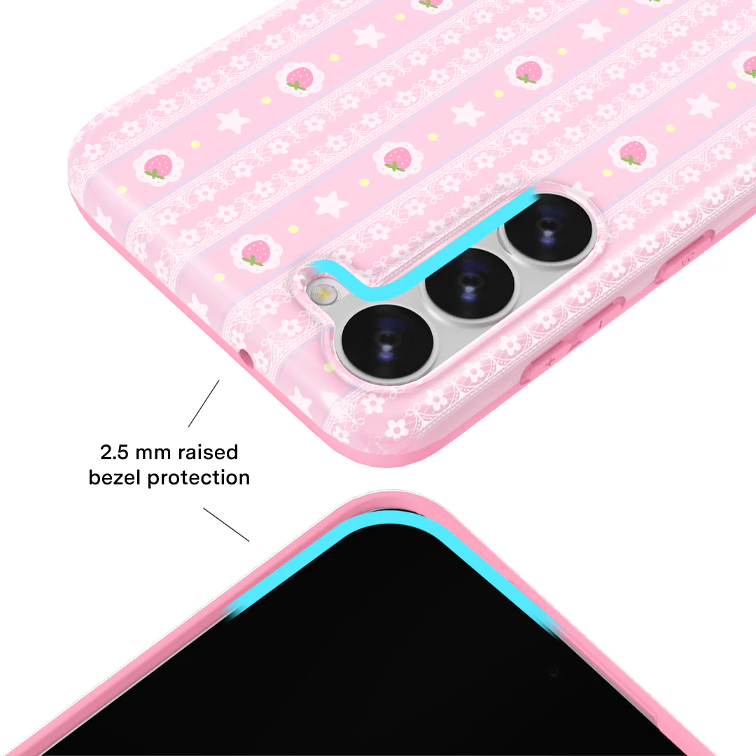 Strawberry Macaron Samsung Case - Image 37