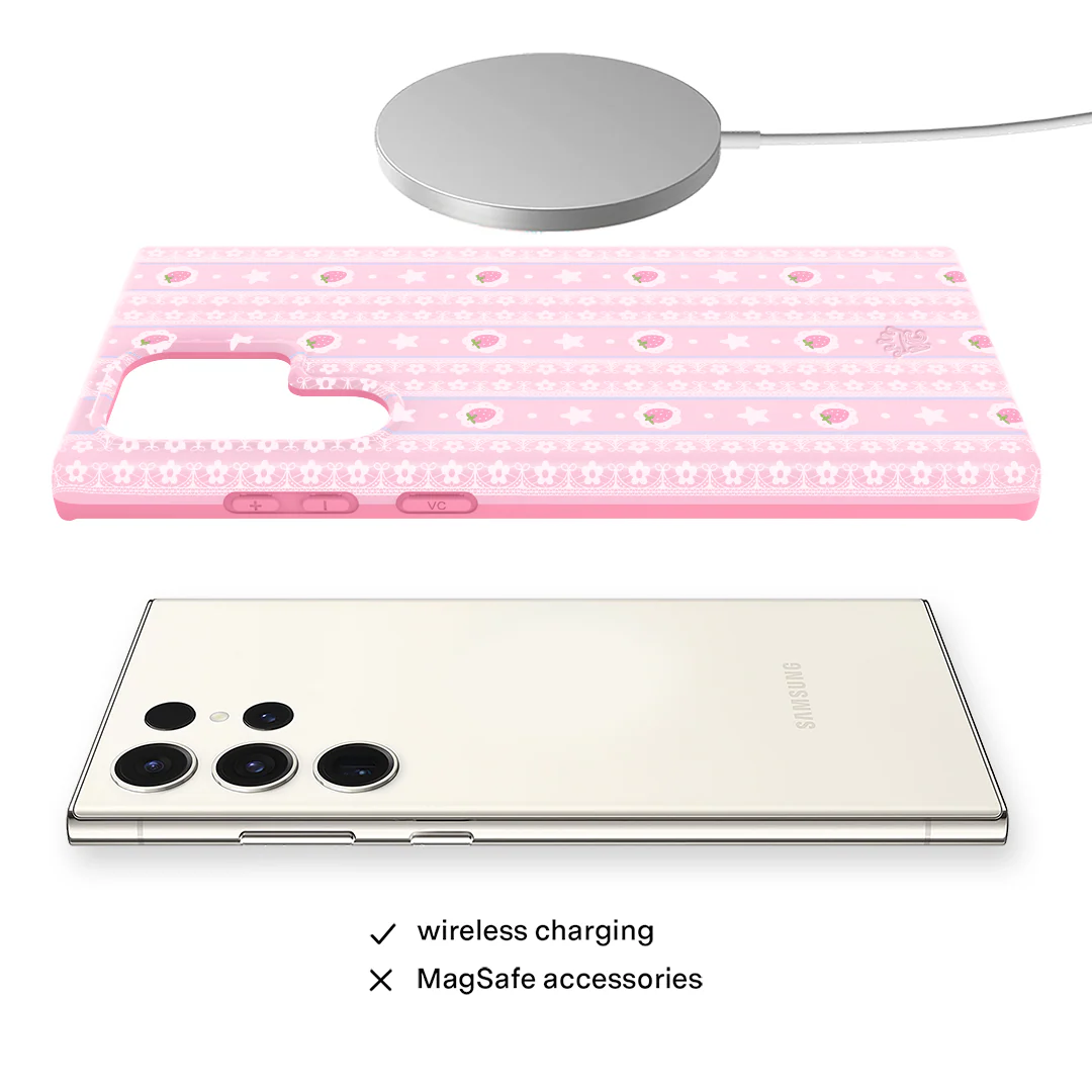 Strawberry Macaron Samsung Case - Image 43