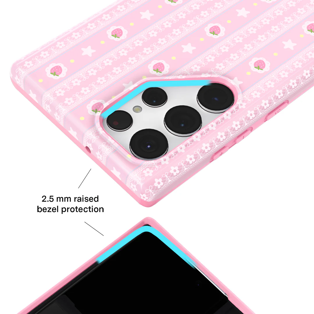 Strawberry Macaron Samsung Case - Image 57