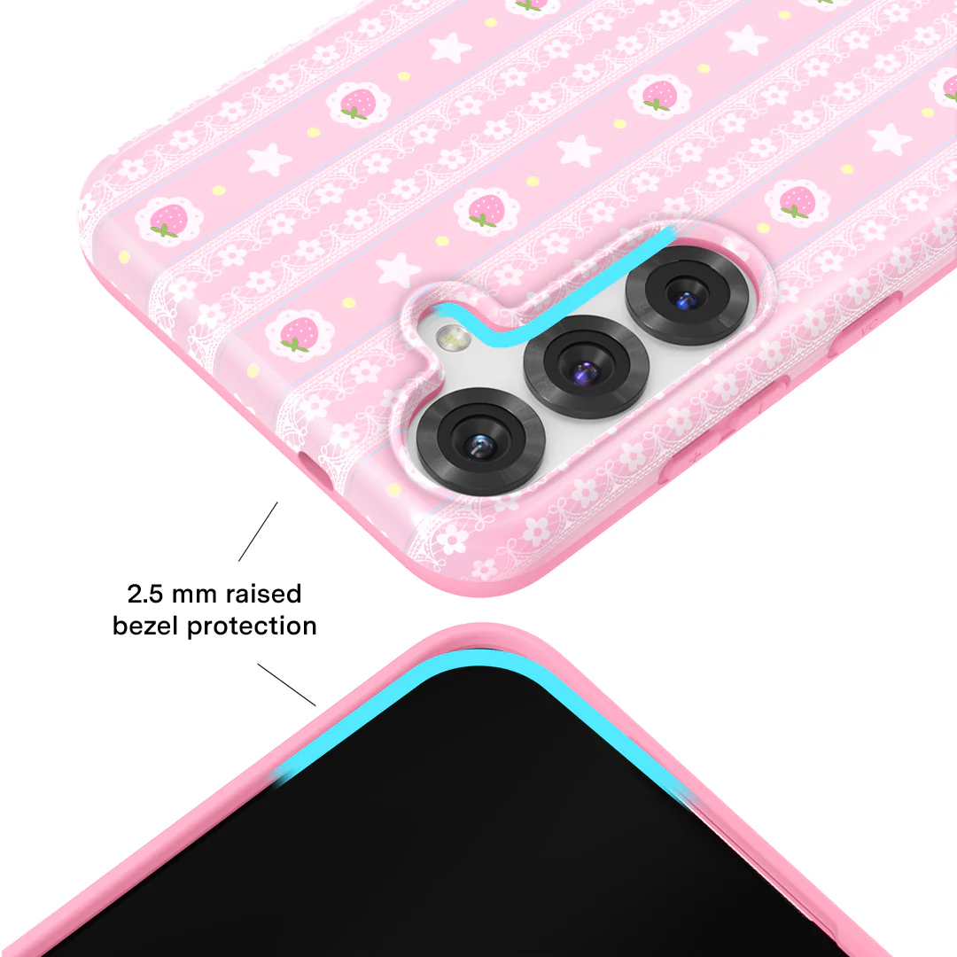 Strawberry Macaron Samsung Case - Image 7
