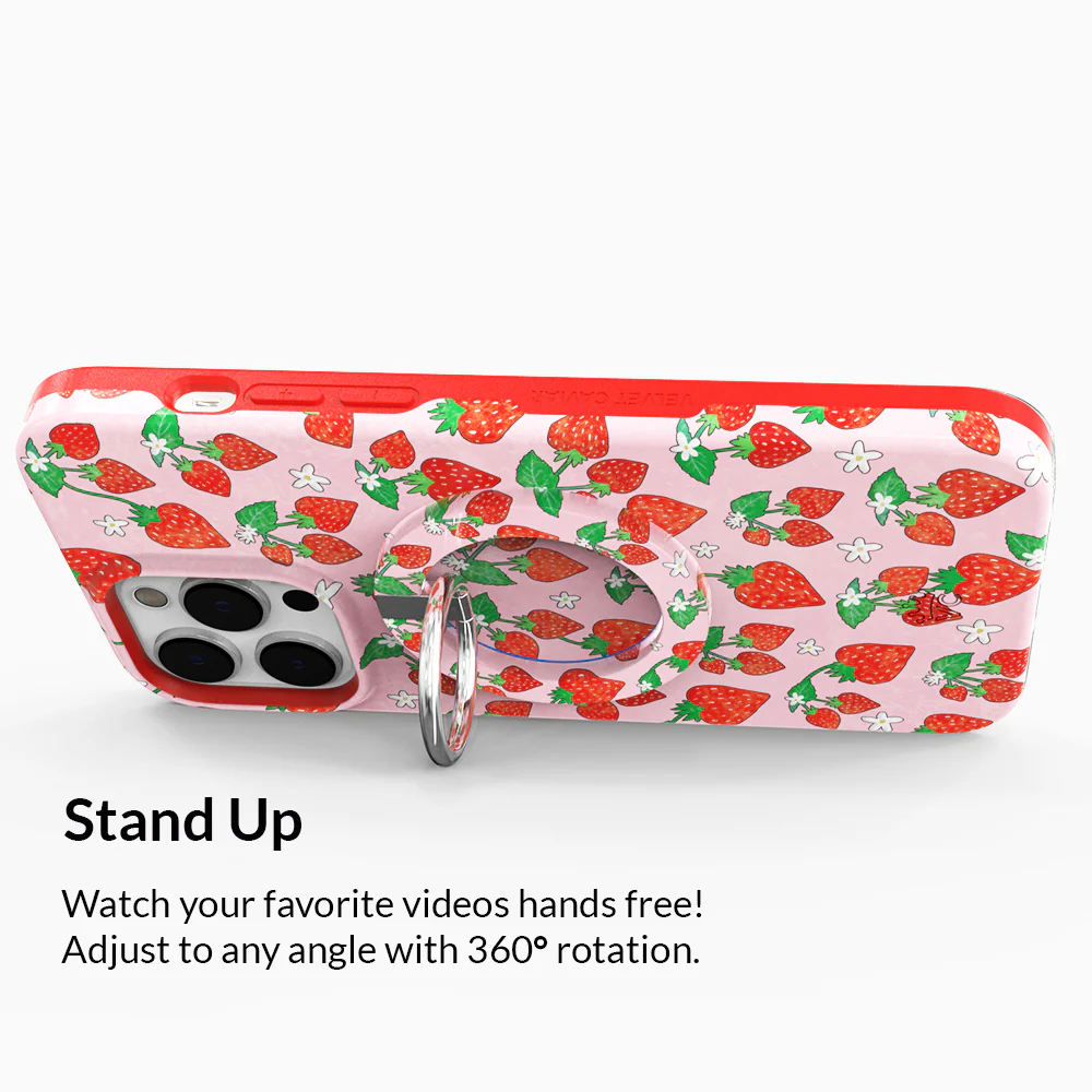 Strawberry Sweethearts MagSafe Grip Ring - Image 4