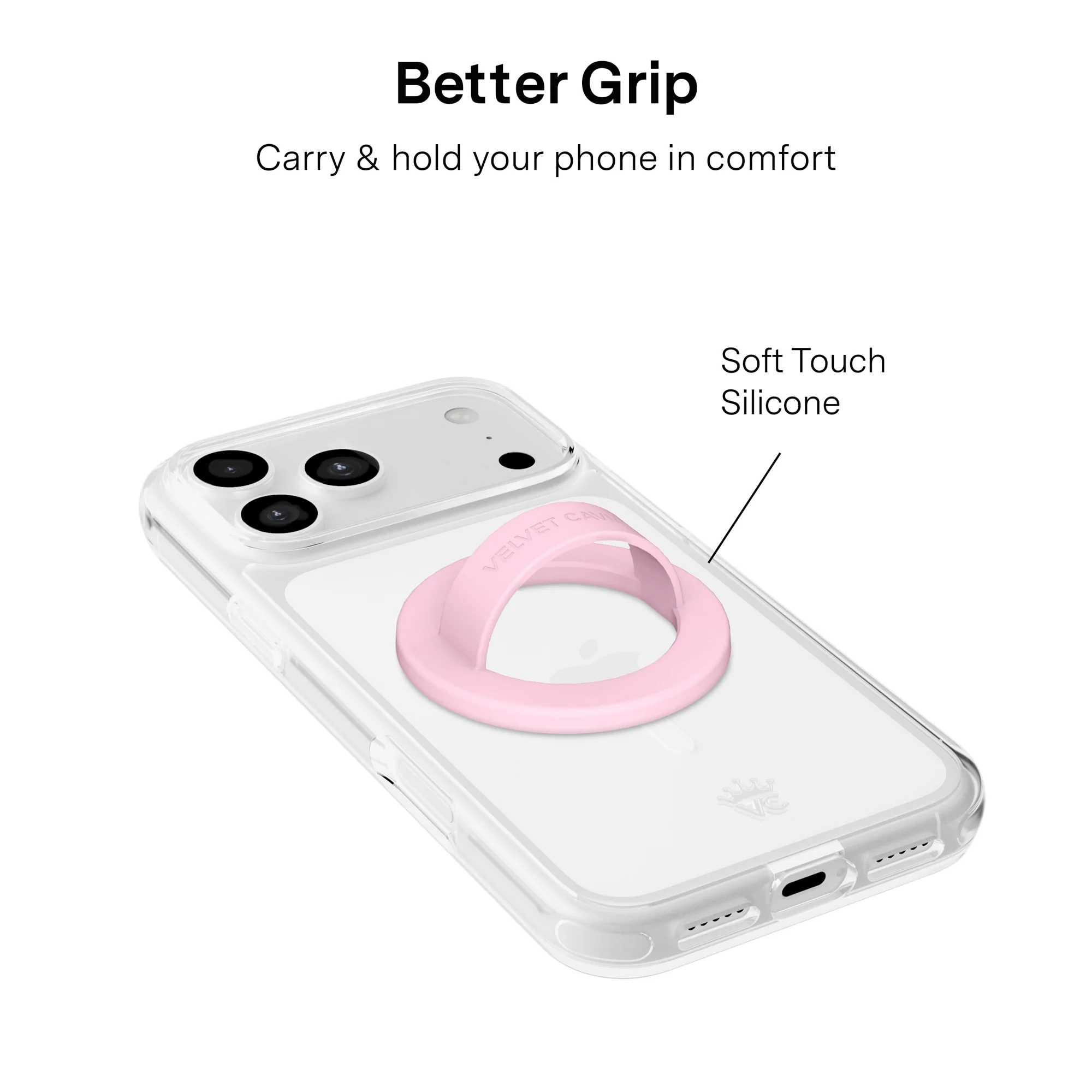 Strawberry Milk MagSafe Grip Loop - Image 3