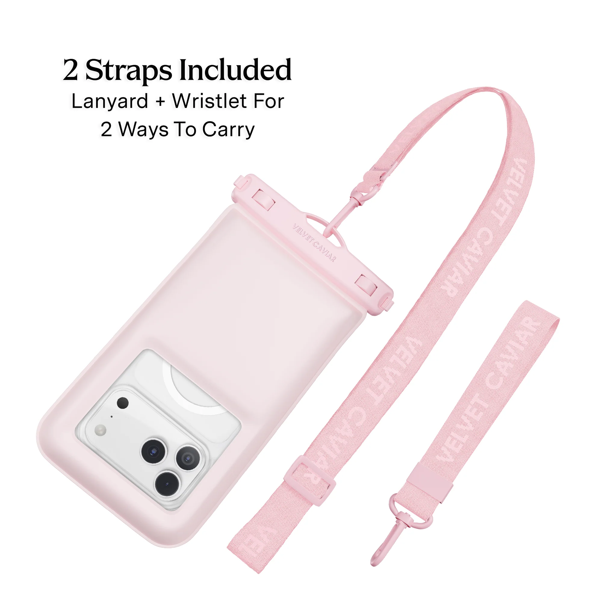Strawberry Milk Waterproof Floating Phone Pouch - Image 4