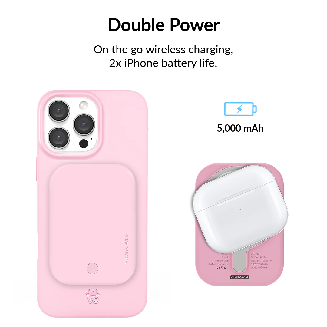 Strawberry Milk Portable MagSafe Charger Power Pack - Image 3