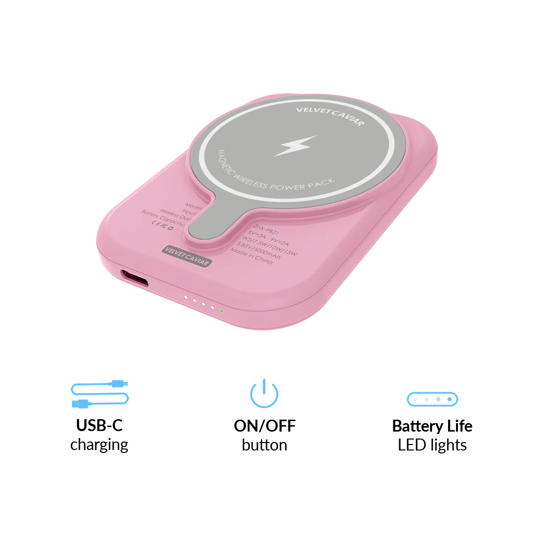 Strawberry Milk Portable MagSafe Charger Power Pack - Image 6