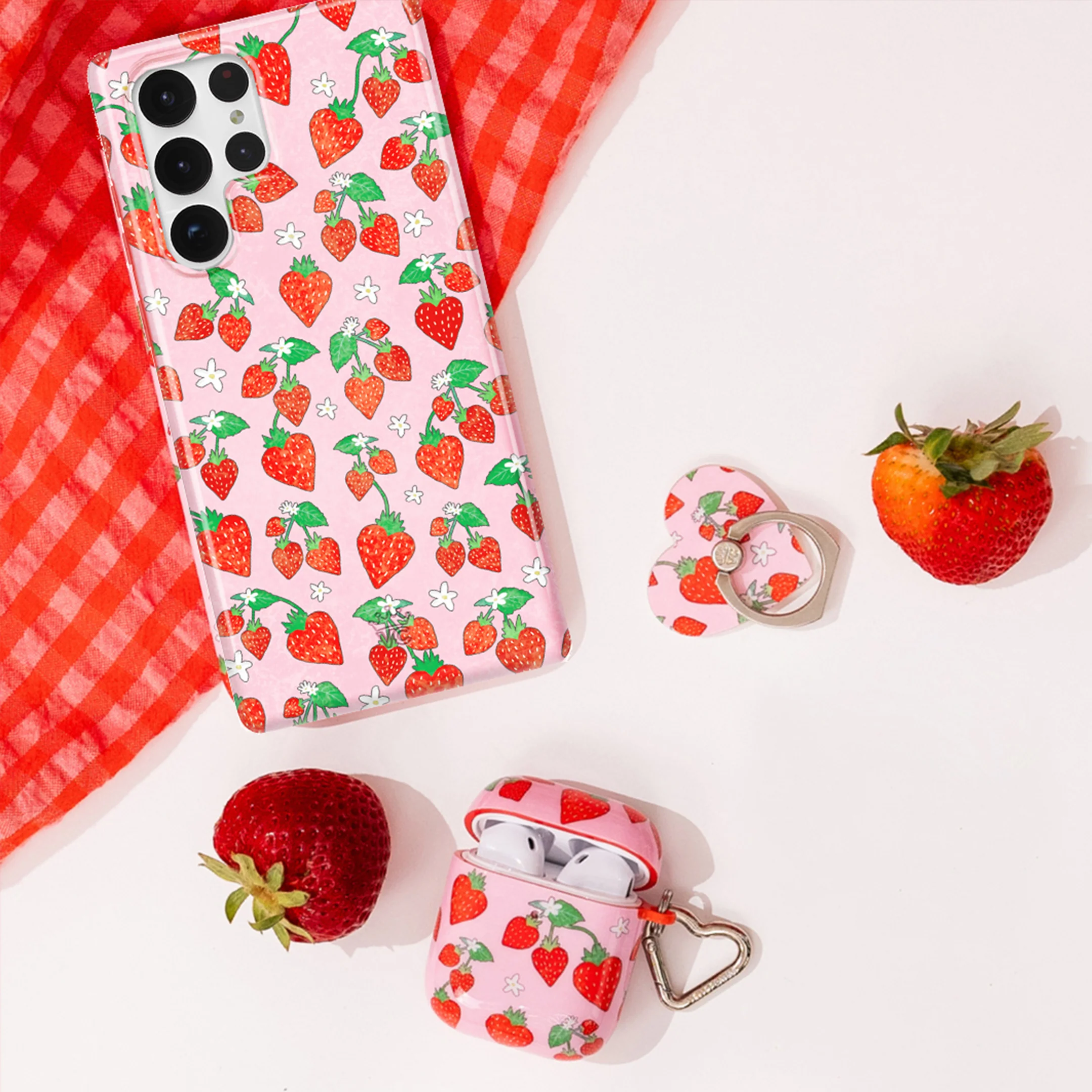 Strawberry Sweethearts Samsung Case - Image 8