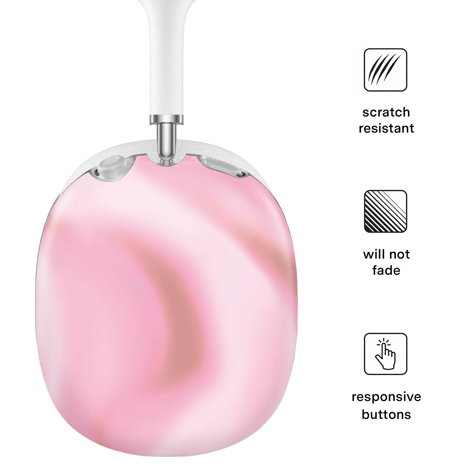 Strawberry Swirl AirPod Max Case - Image 3