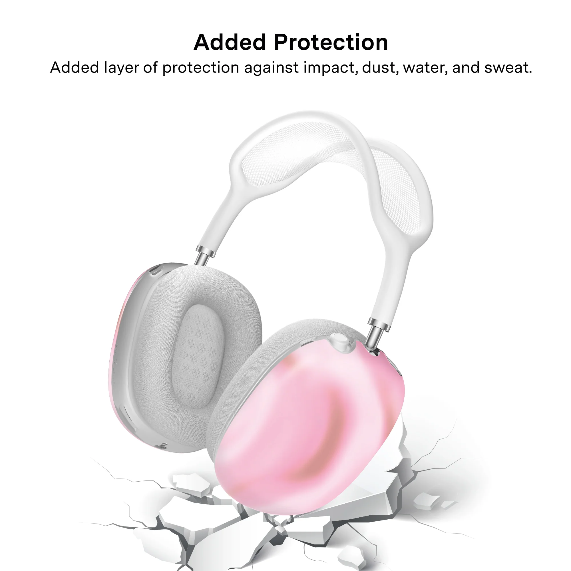 Strawberry Swirl AirPod Max Case - Image 5