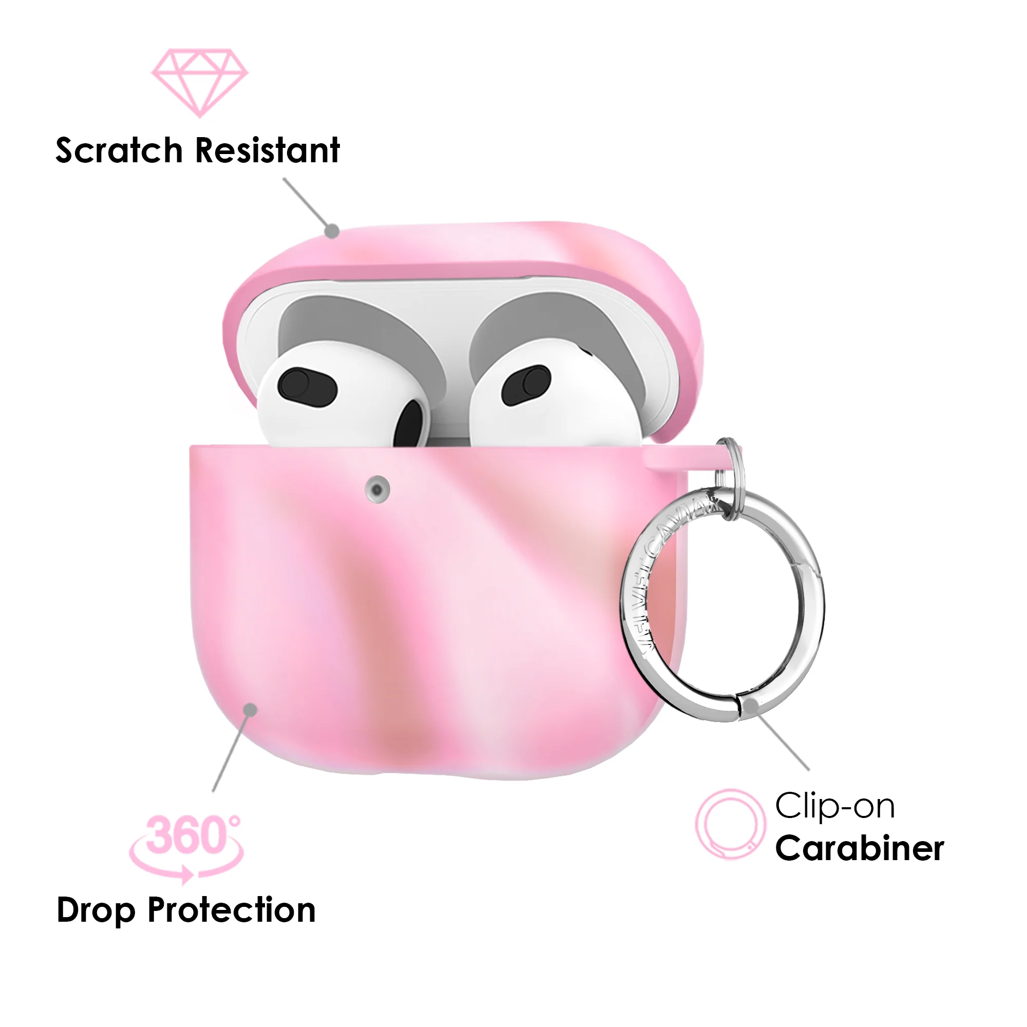 Strawberry Swirl AirPod Case - Image 13