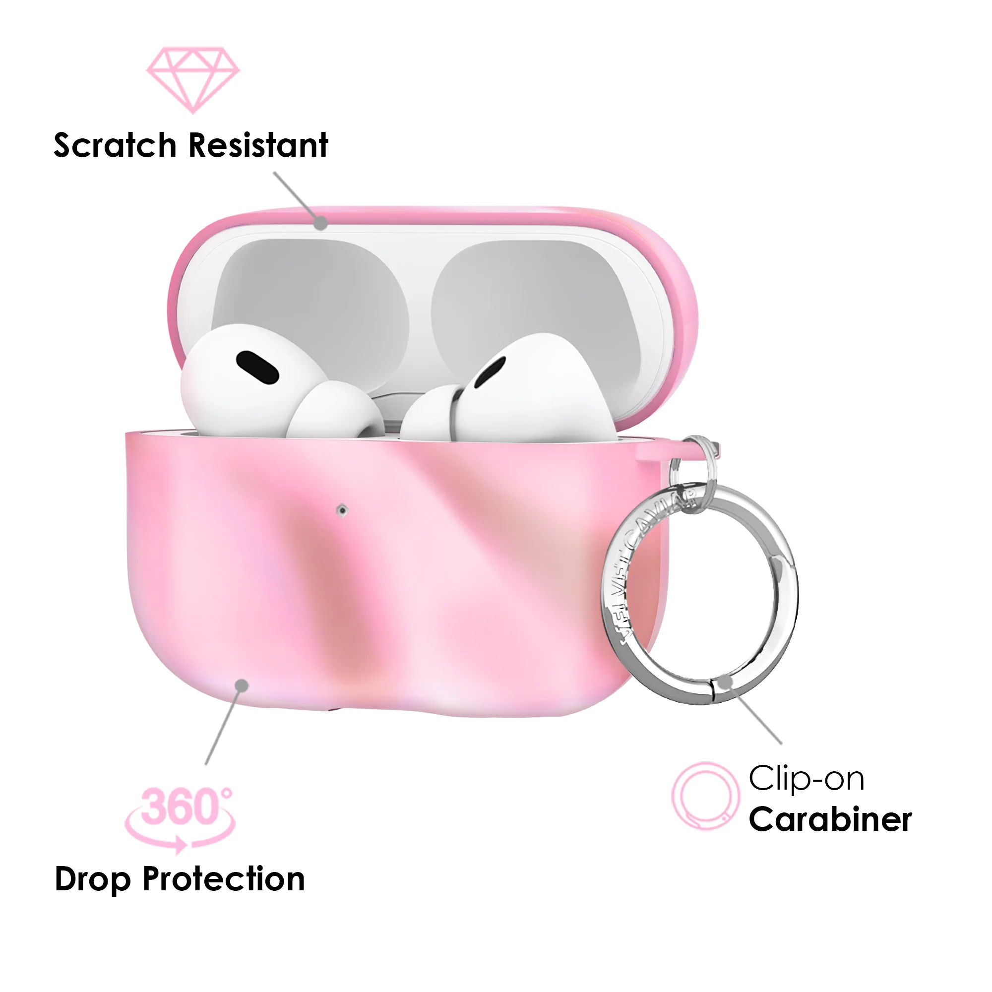 Strawberry Swirl AirPod Case - Image 18