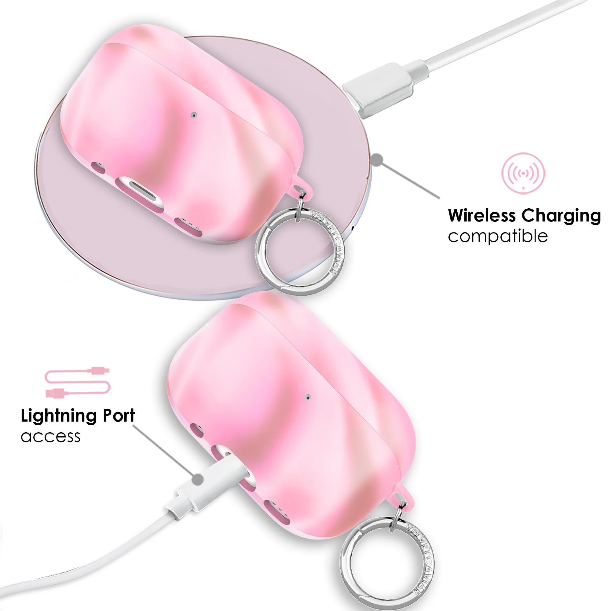 Strawberry Swirl AirPod Case - Image 19