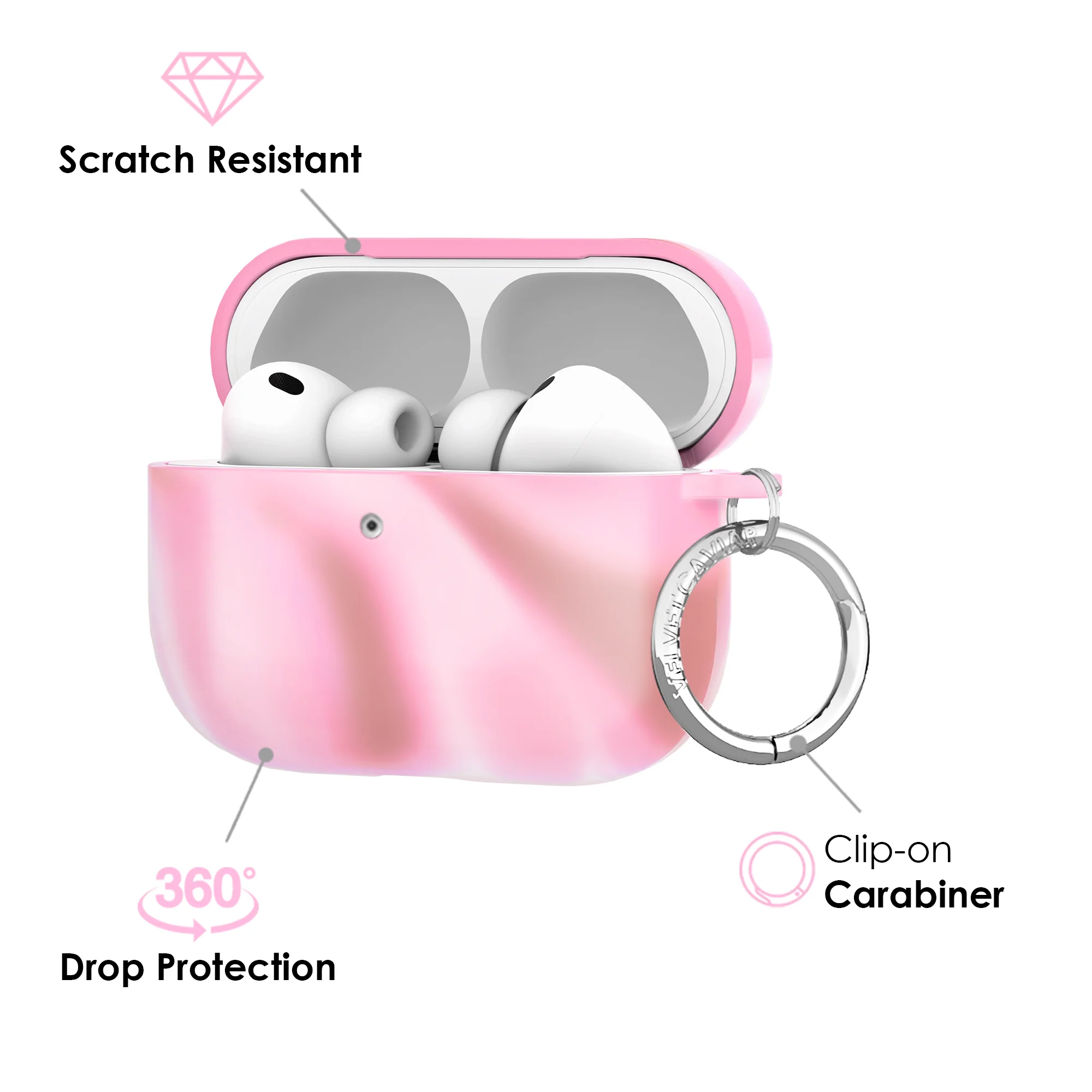 Strawberry Swirl AirPod Case - Image 23