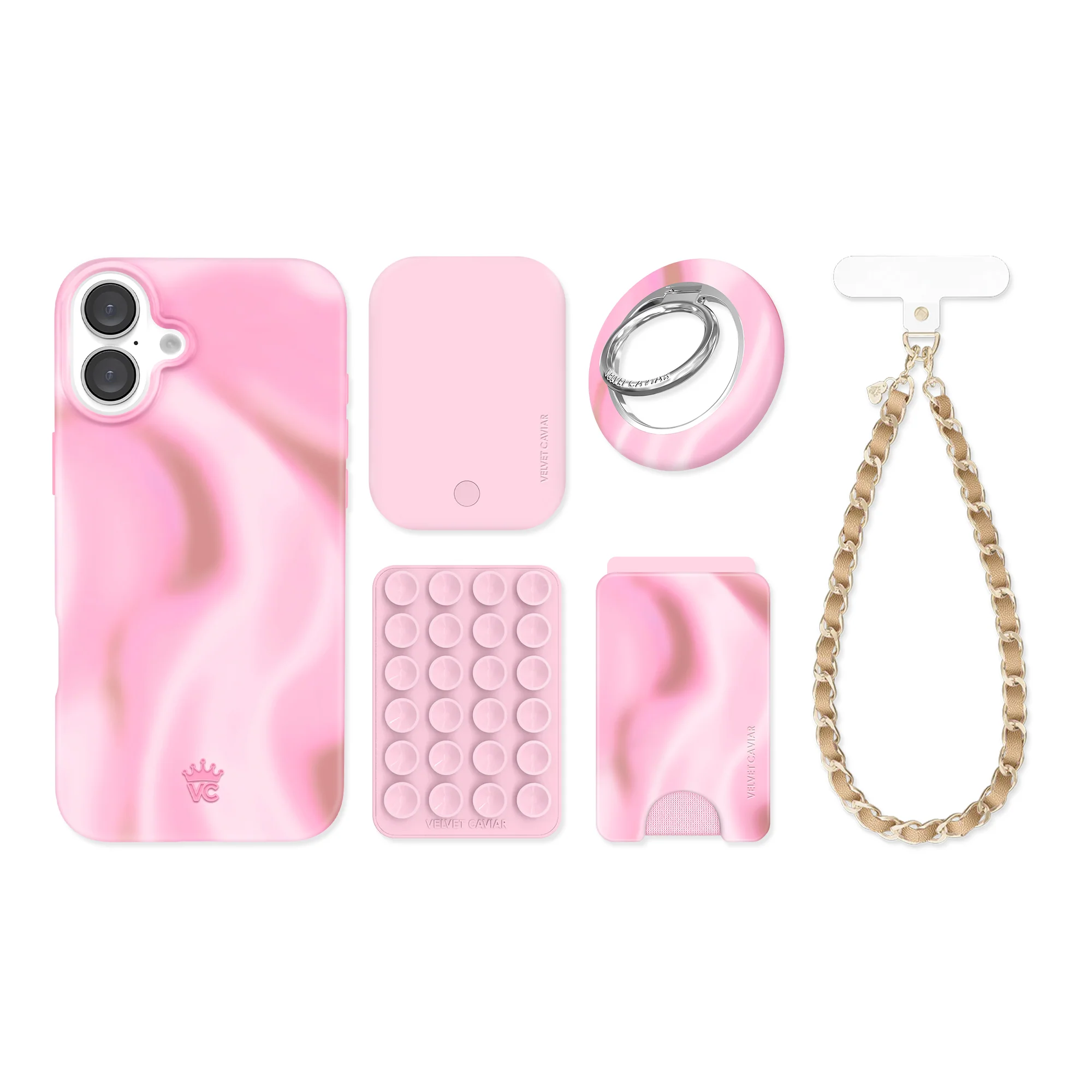 Strawberry Swirl iPhone Bundle Set - Image 57