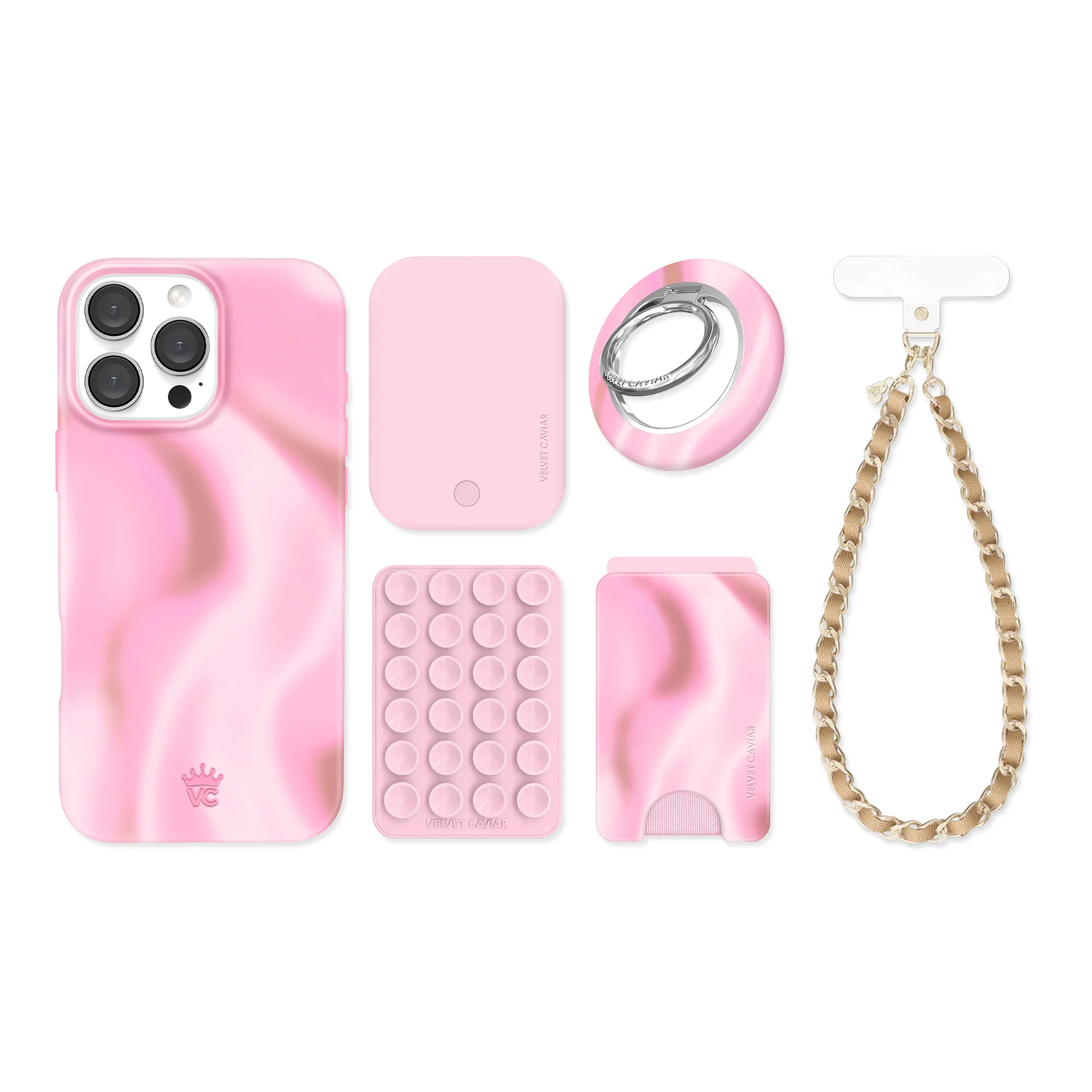 Strawberry Swirl iPhone Bundle Set - Image 64