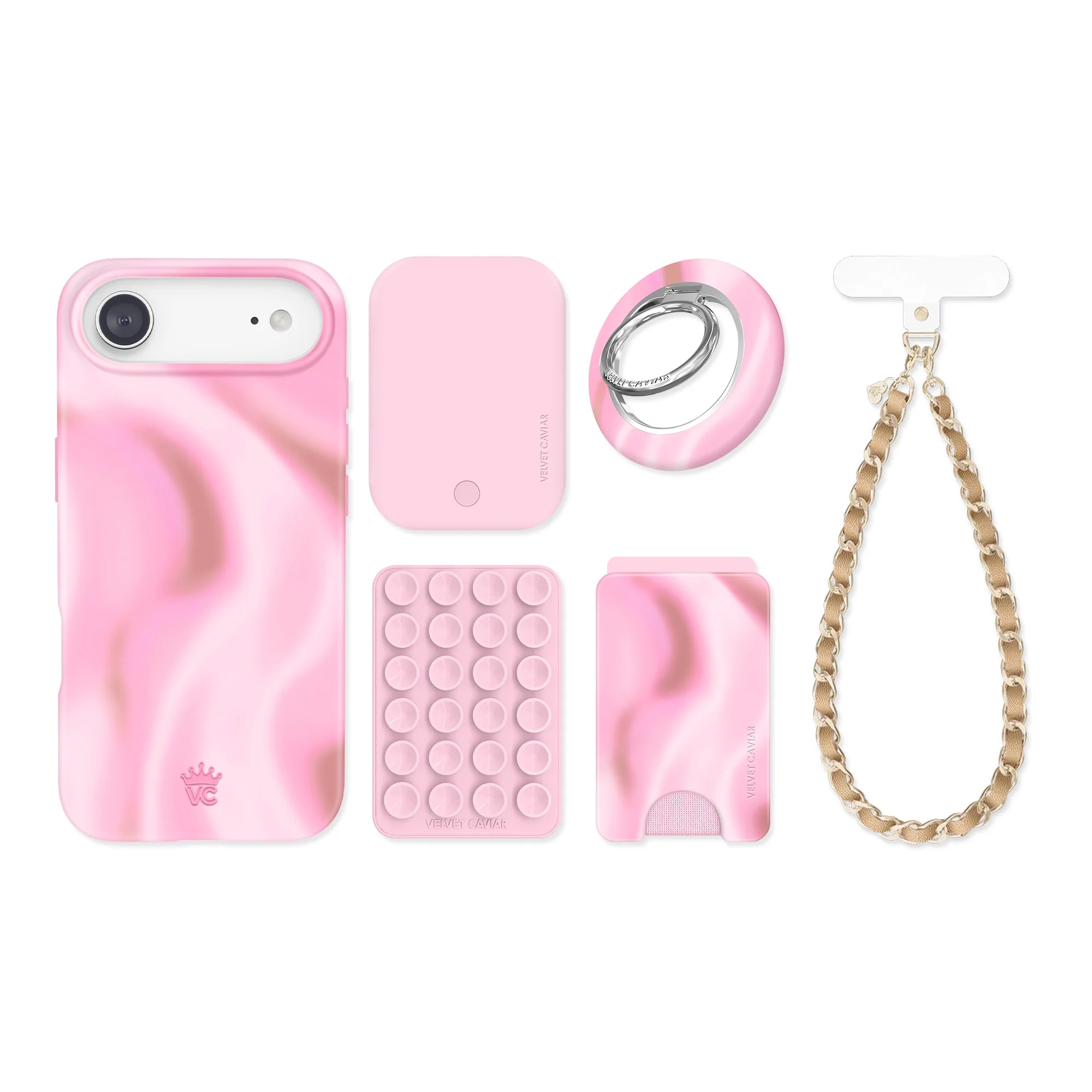 Strawberry Swirl iPhone Bundle Set - Image 85