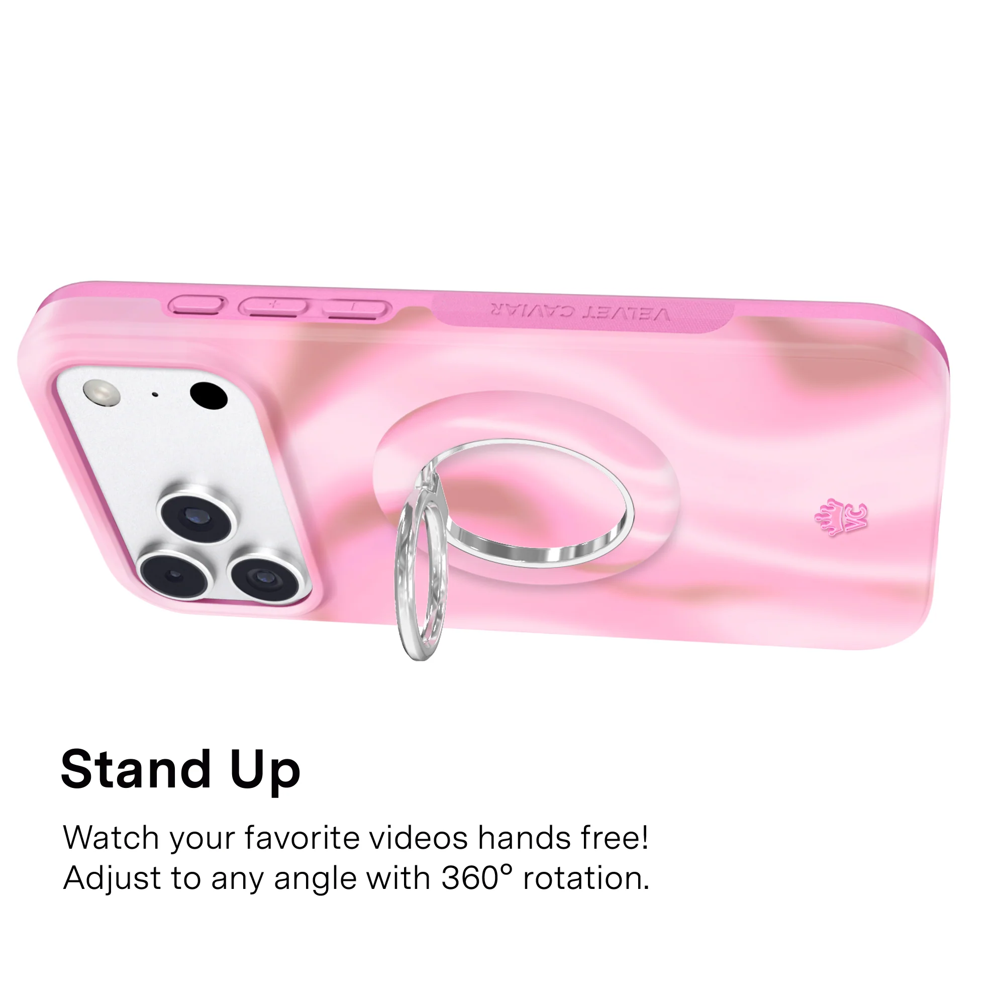Strawberry Swirl MagSafe Grip Ring - Image 5