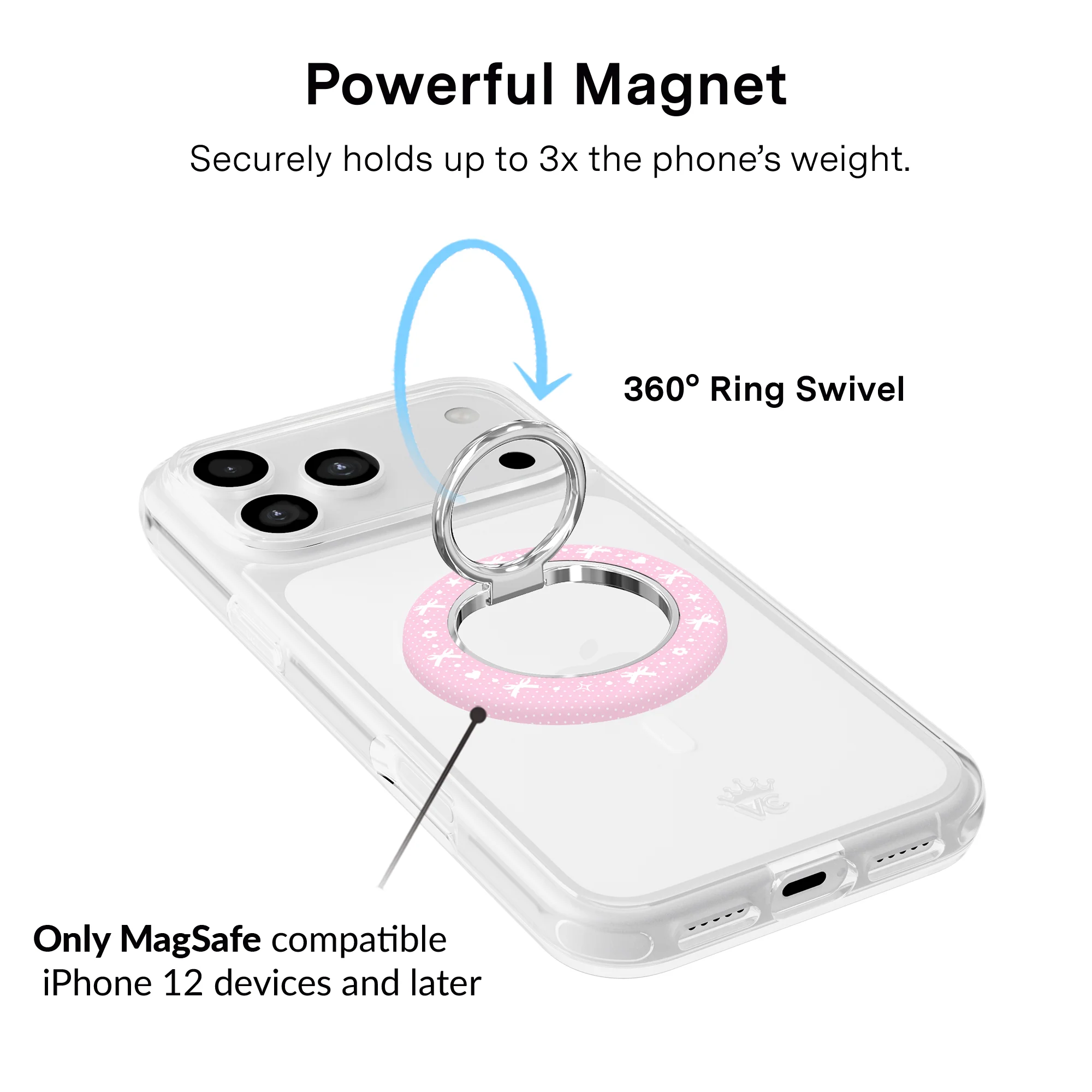 Sugar Baby Glitter MagSafe Grip Ring - Image 3