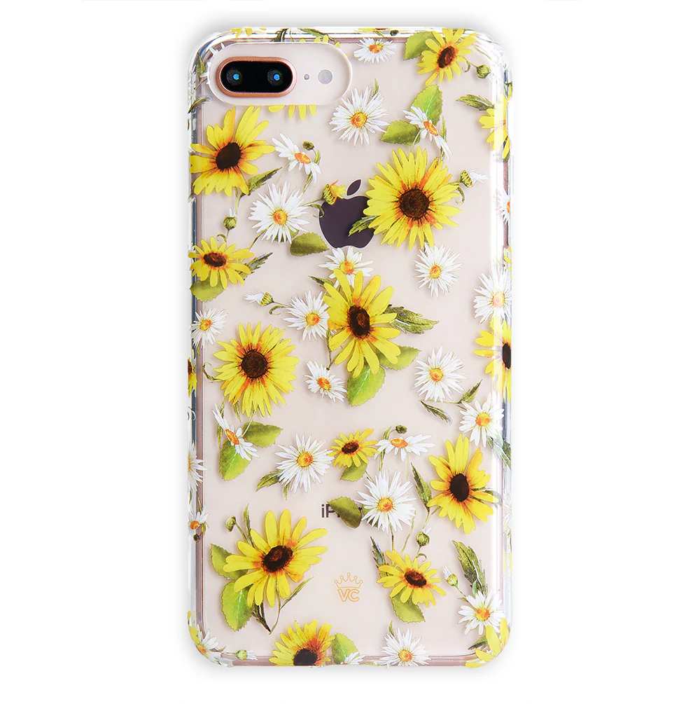Sunflower Daisy Clear iPhone Case - Image 15