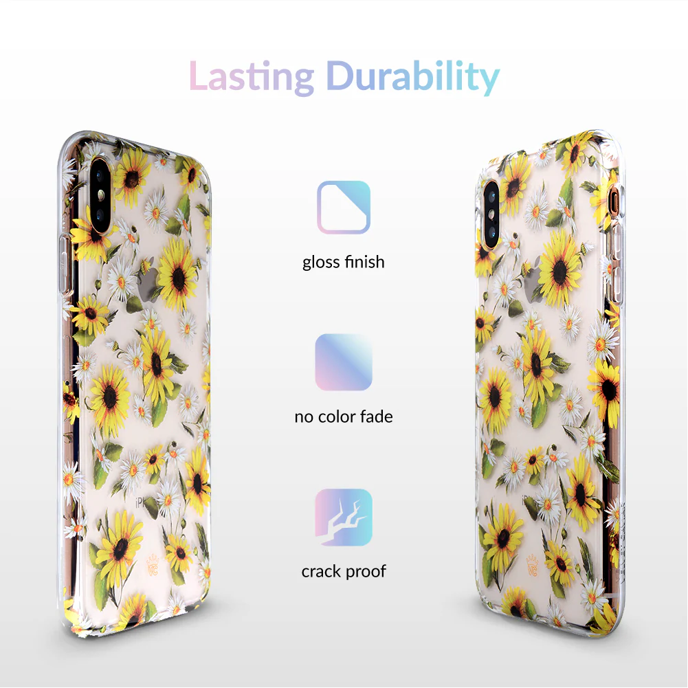 Sunflower Daisy Clear iPhone Case - Image 33