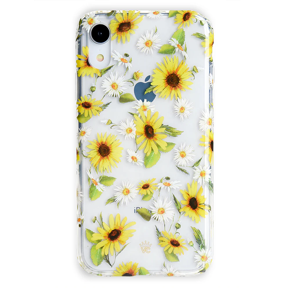 Sunflower Daisy Clear iPhone Case - Image 36