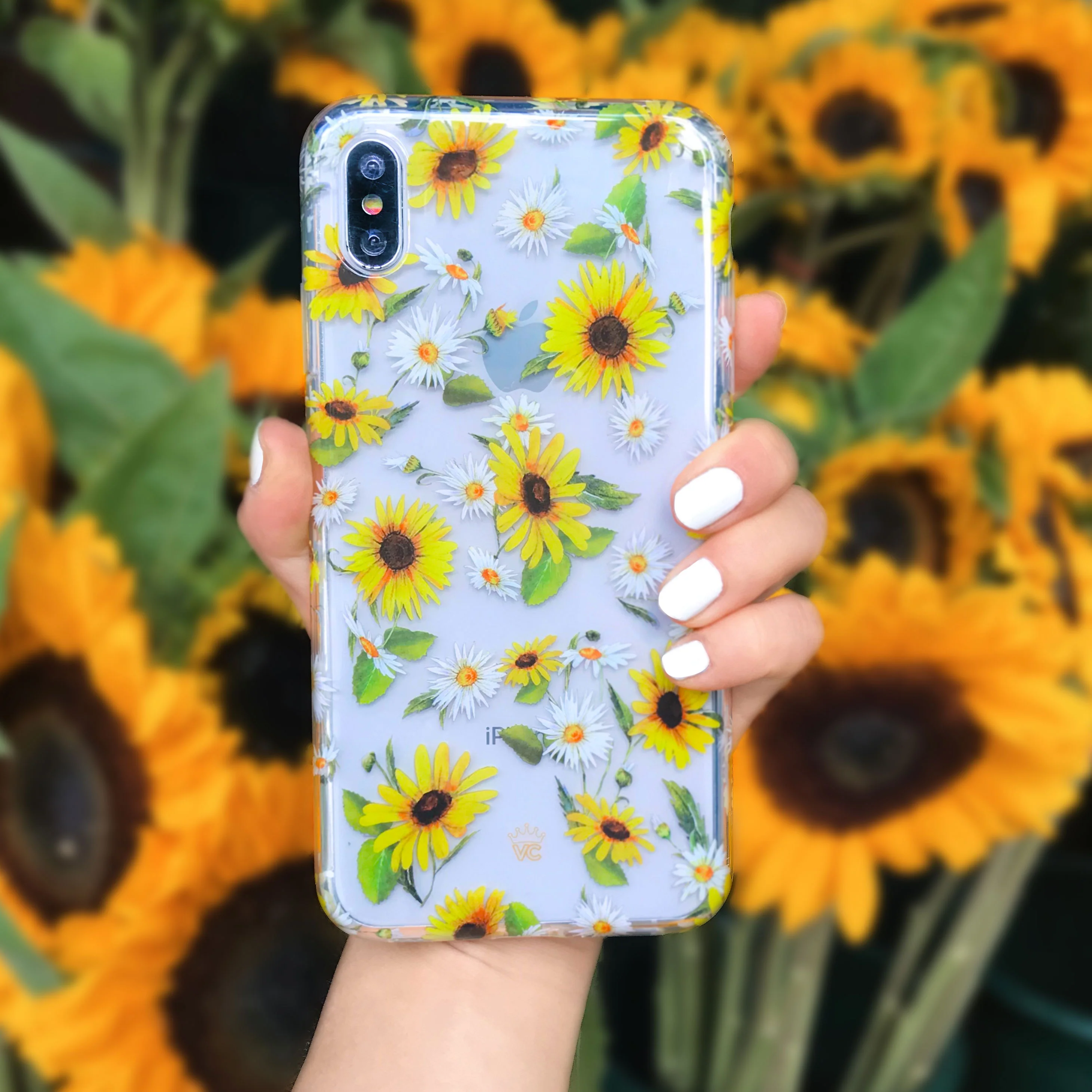 Sunflower Daisy Clear iPhone Case - Image 37