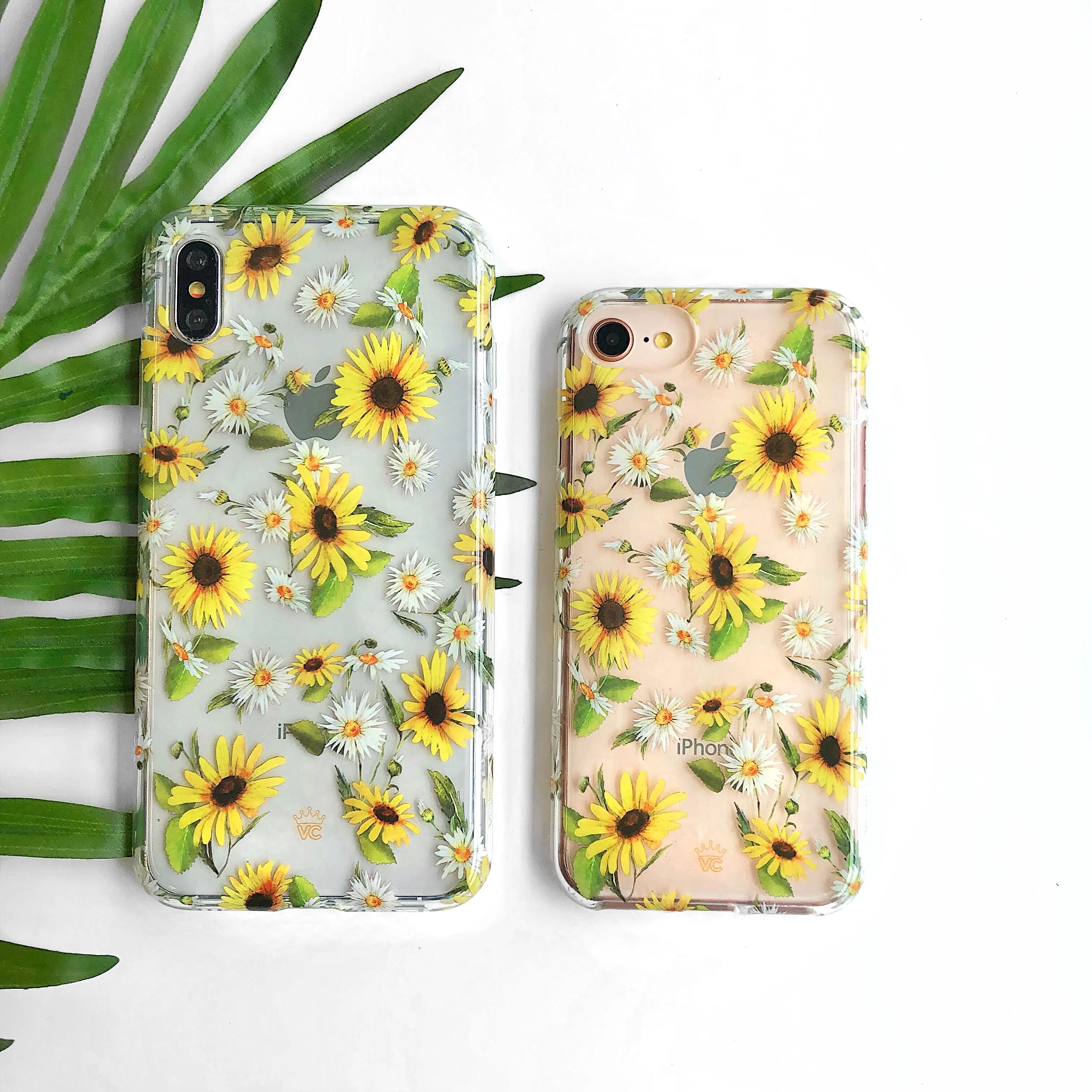 Sunflower Daisy Clear iPhone Case - Image 42