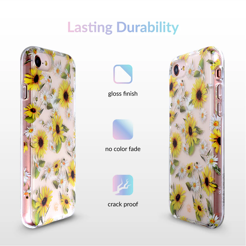 Sunflower Daisy Clear iPhone Case - Image 47