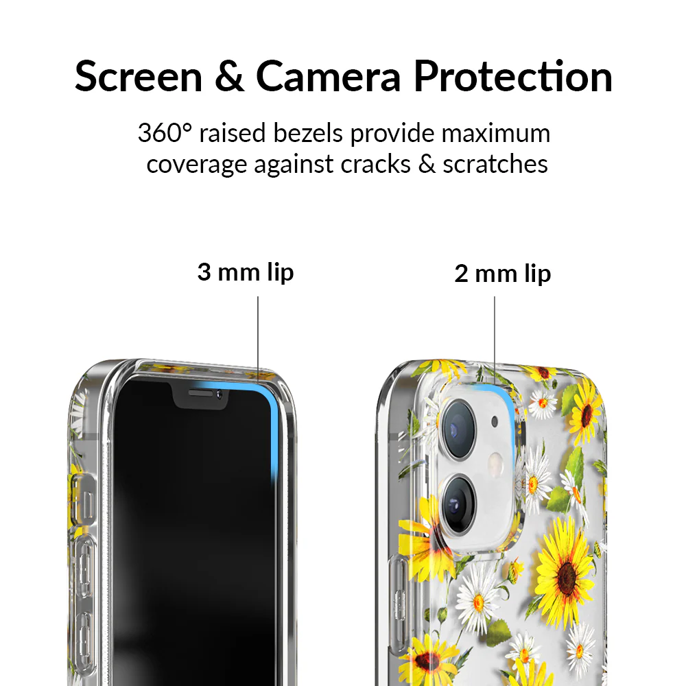 Sunflower Daisy Clear iPhone Case - Image 99