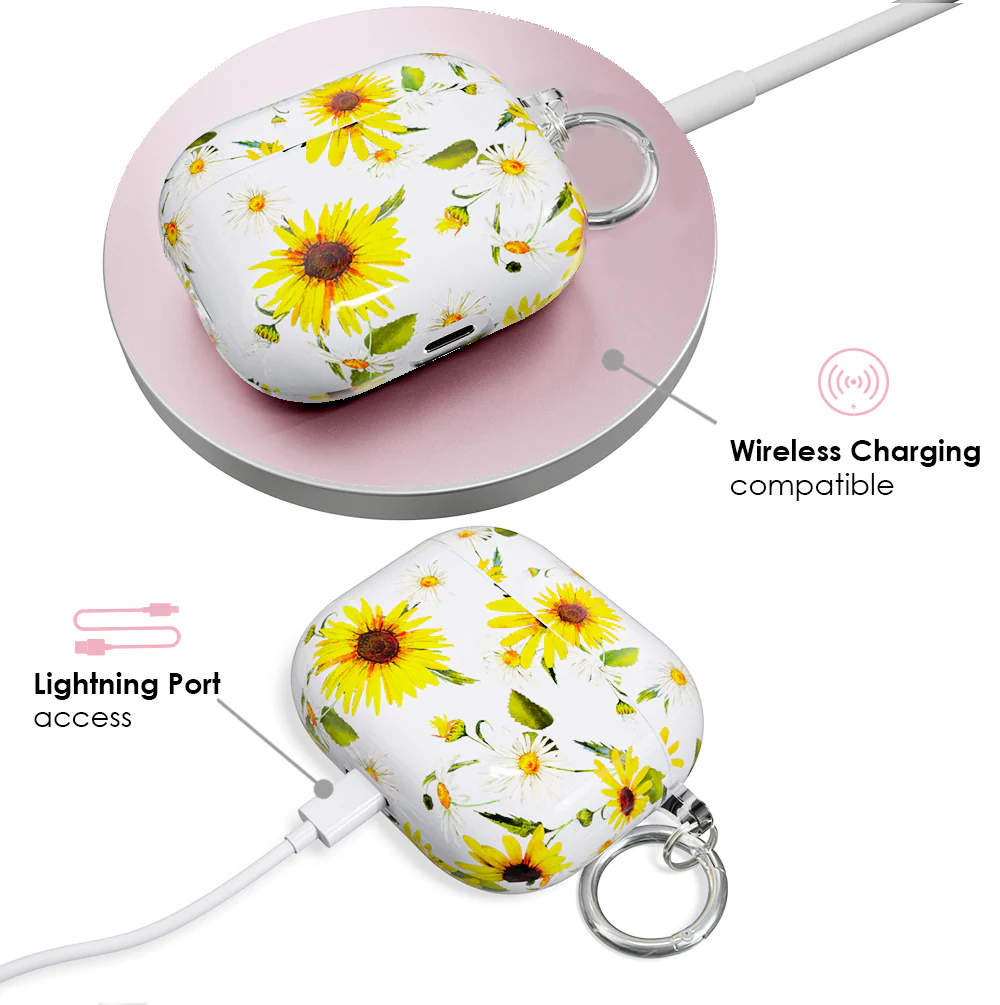 Sunflower Daisy Airpods Case - Image 12