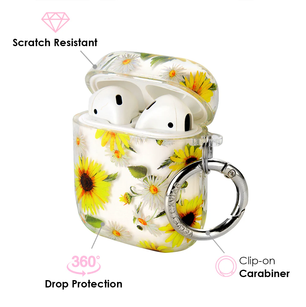 Sunflower Daisy Airpods Case - Image 3