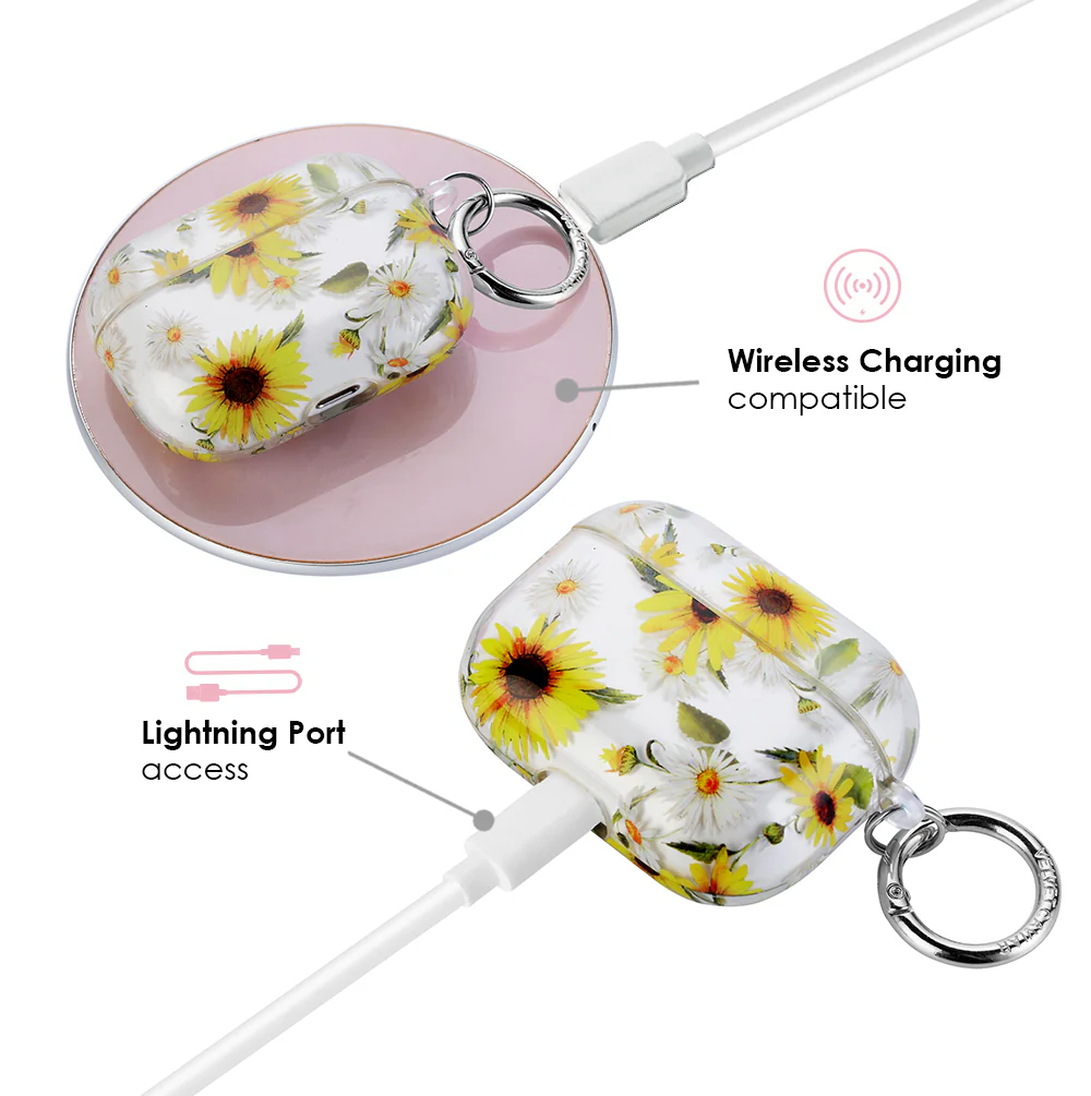 Sunflower Daisy Airpods Case - Image 8
