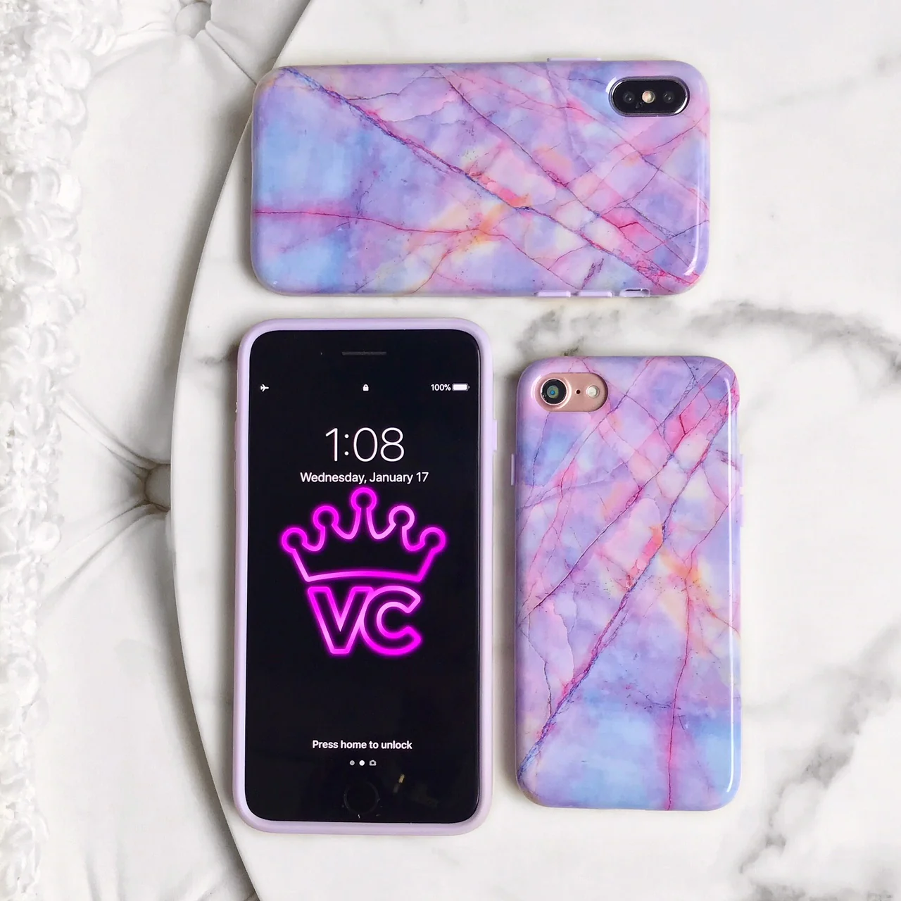 Sunset Marble iPhone Case - Image 35