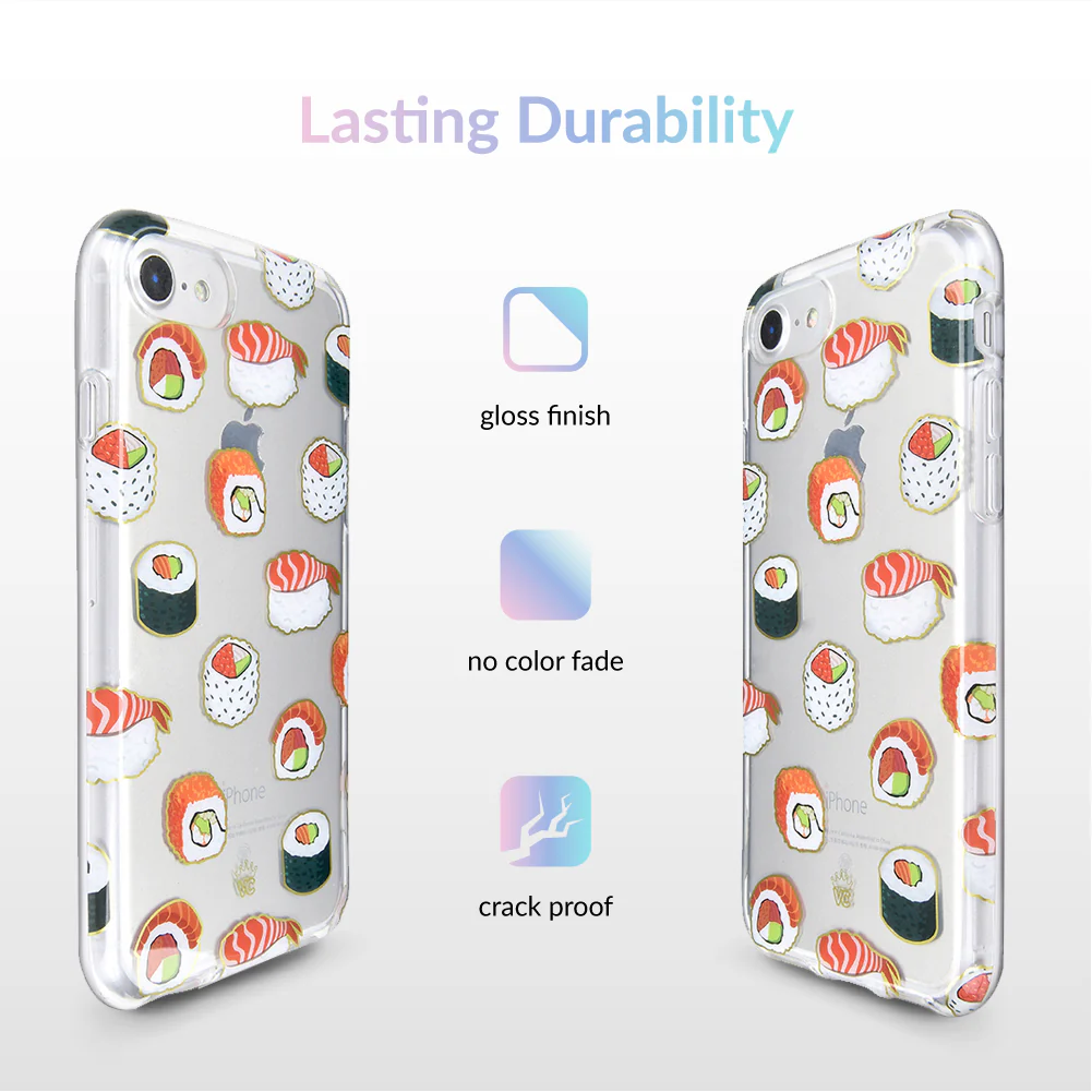 Sushi Clear iPhone Case - Image 11