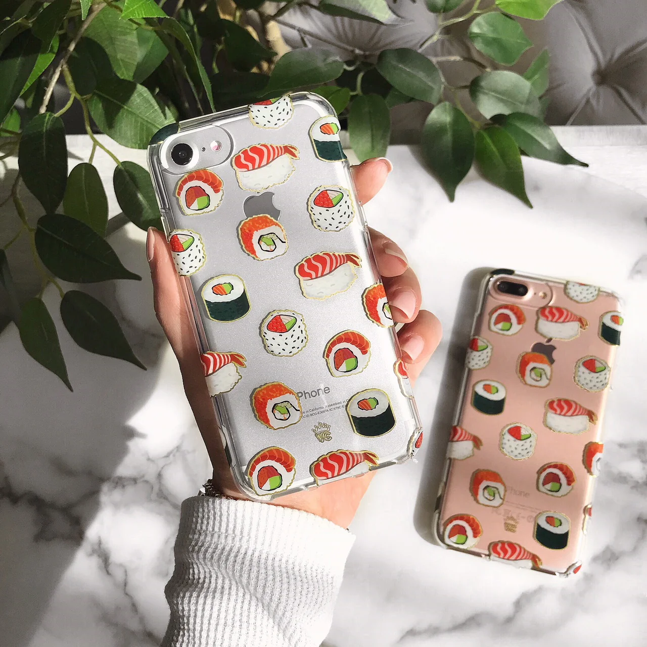 Sushi Clear iPhone Case - Image 2