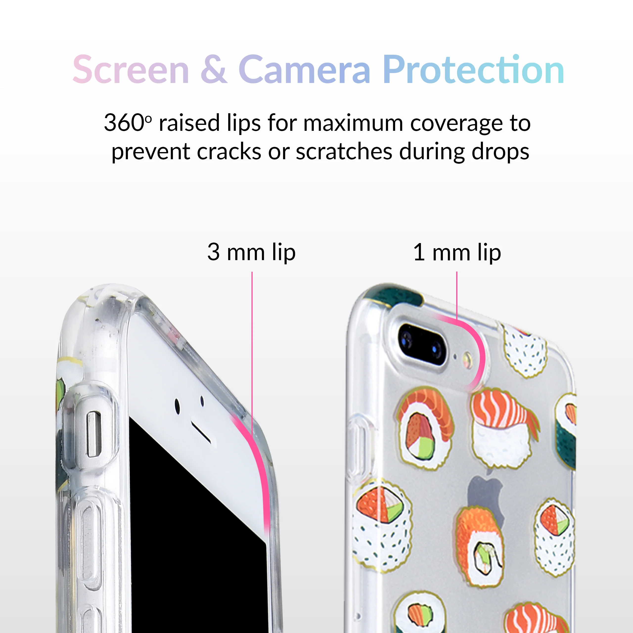 Sushi Clear iPhone Case - Image 21