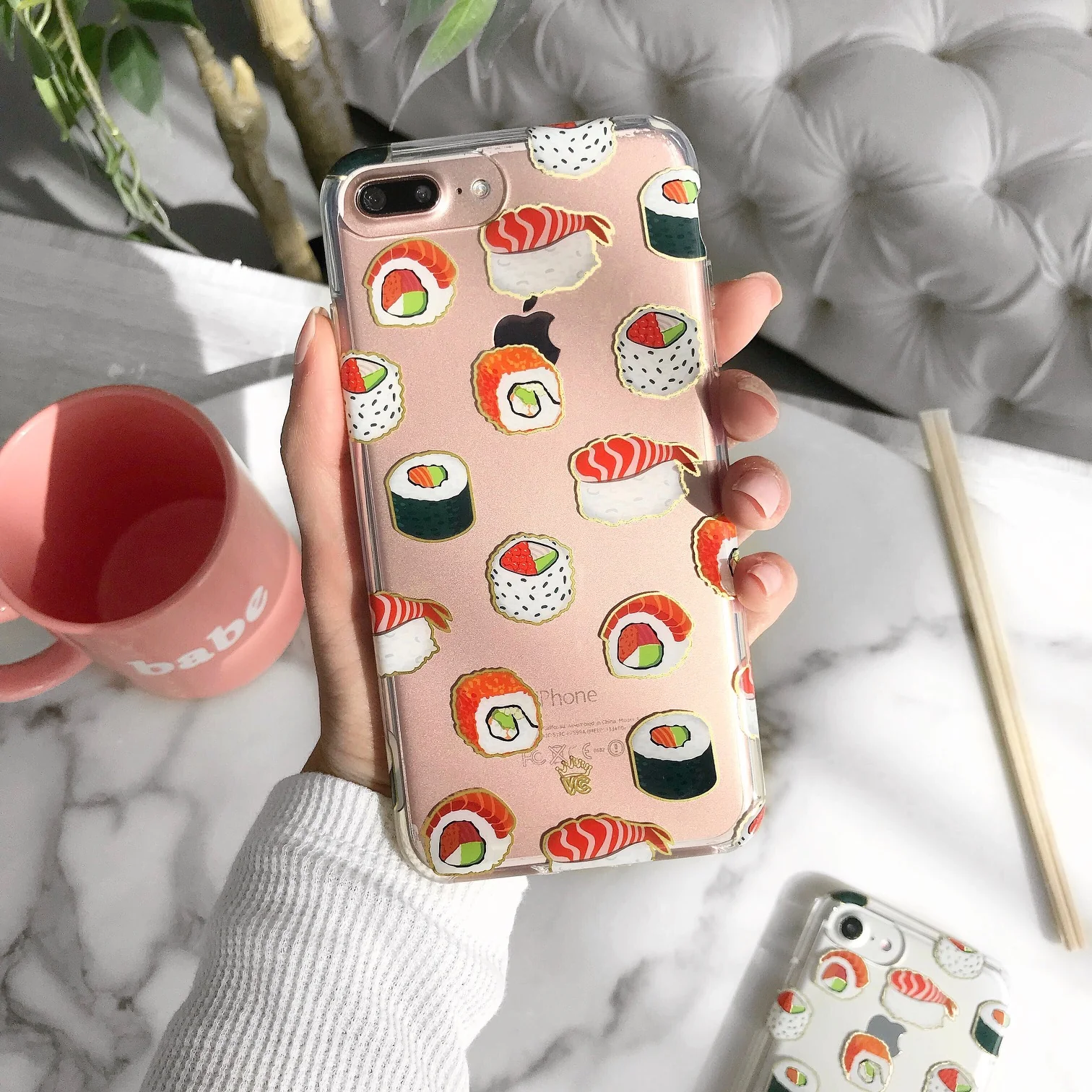 Sushi Clear iPhone Case - Image 26