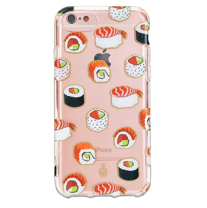 Sushi Clear iPhone Case - Image 37