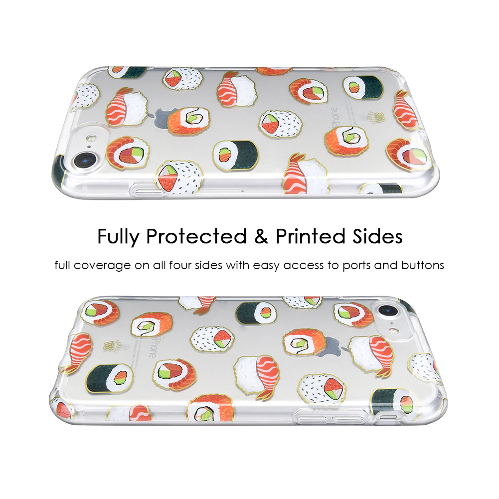 Sushi Clear iPhone Case - Image 39