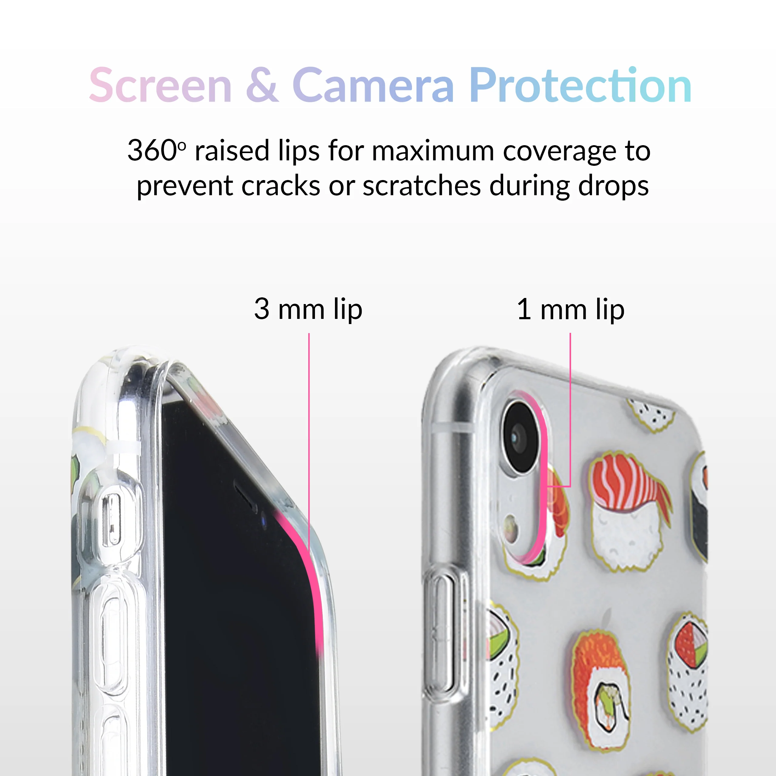 Sushi Clear iPhone Case - Image 44