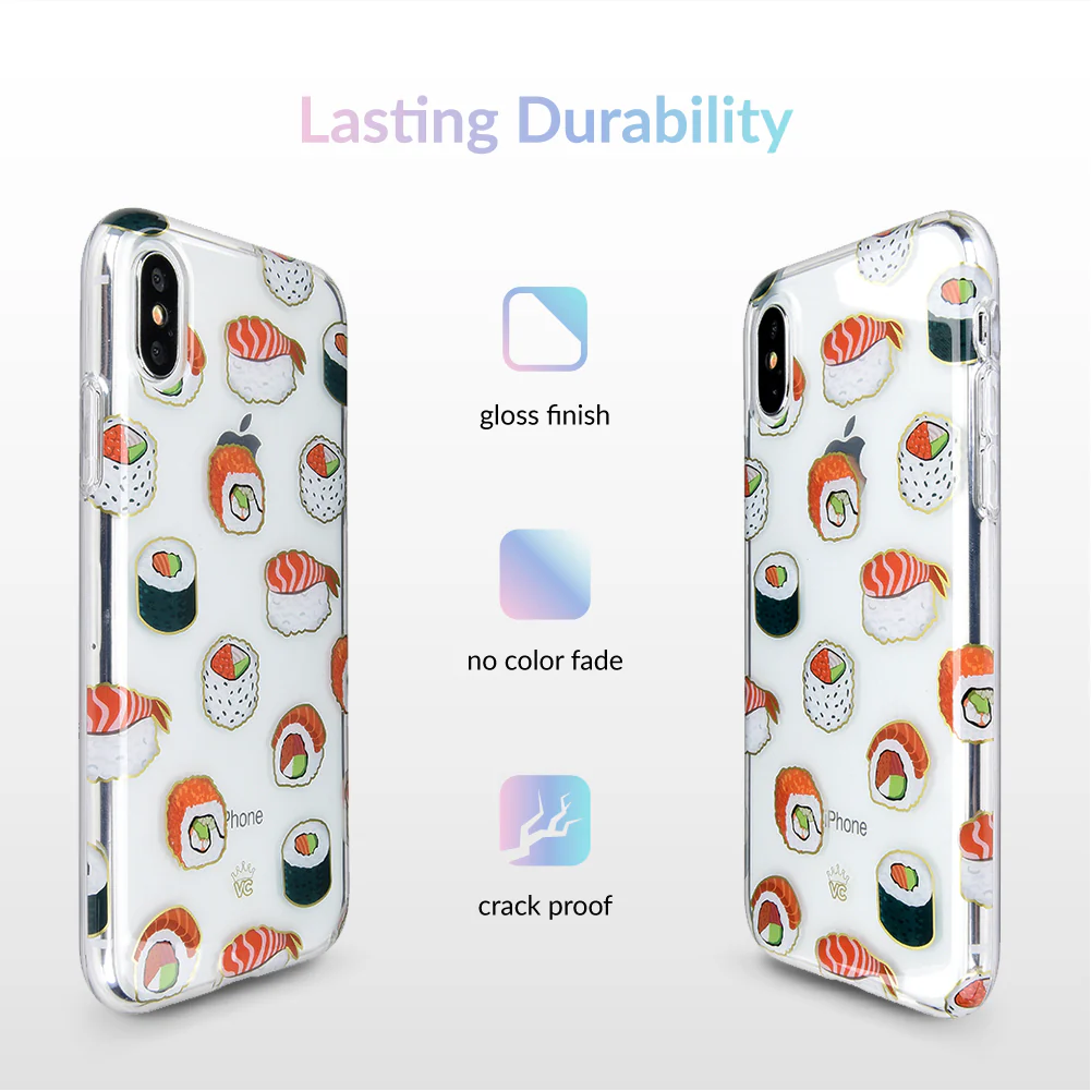 Sushi Clear iPhone Case - Image 46