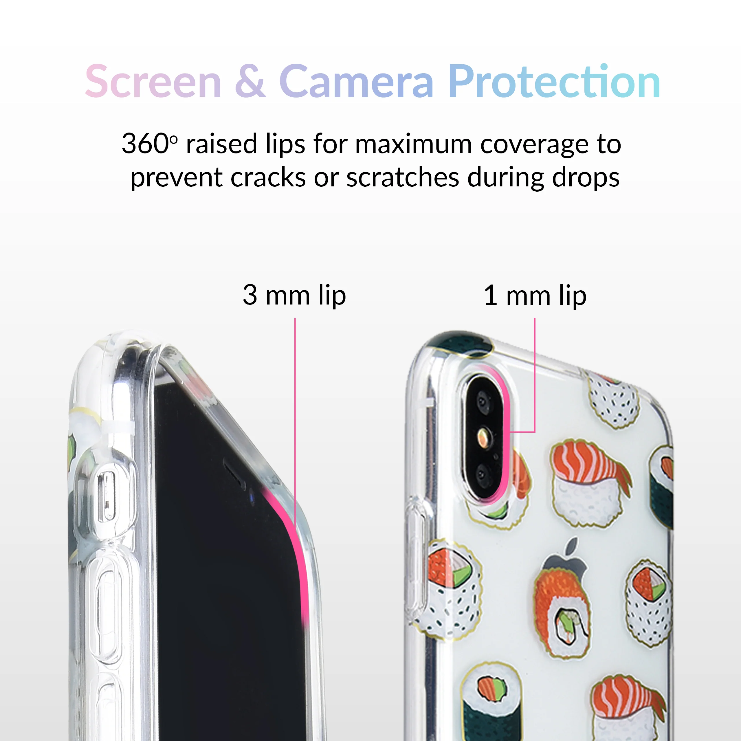 Sushi Clear iPhone Case - Image 49