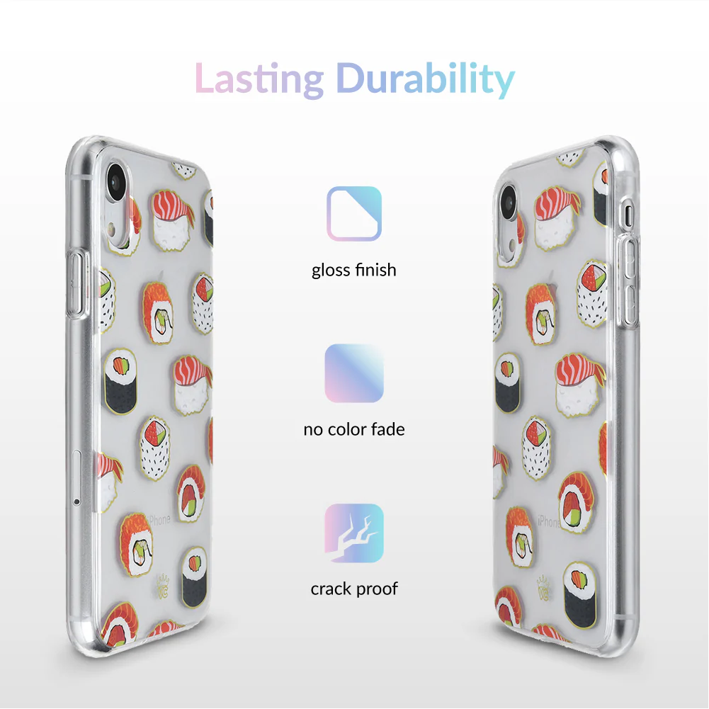 Sushi Clear iPhone Case - Image 51