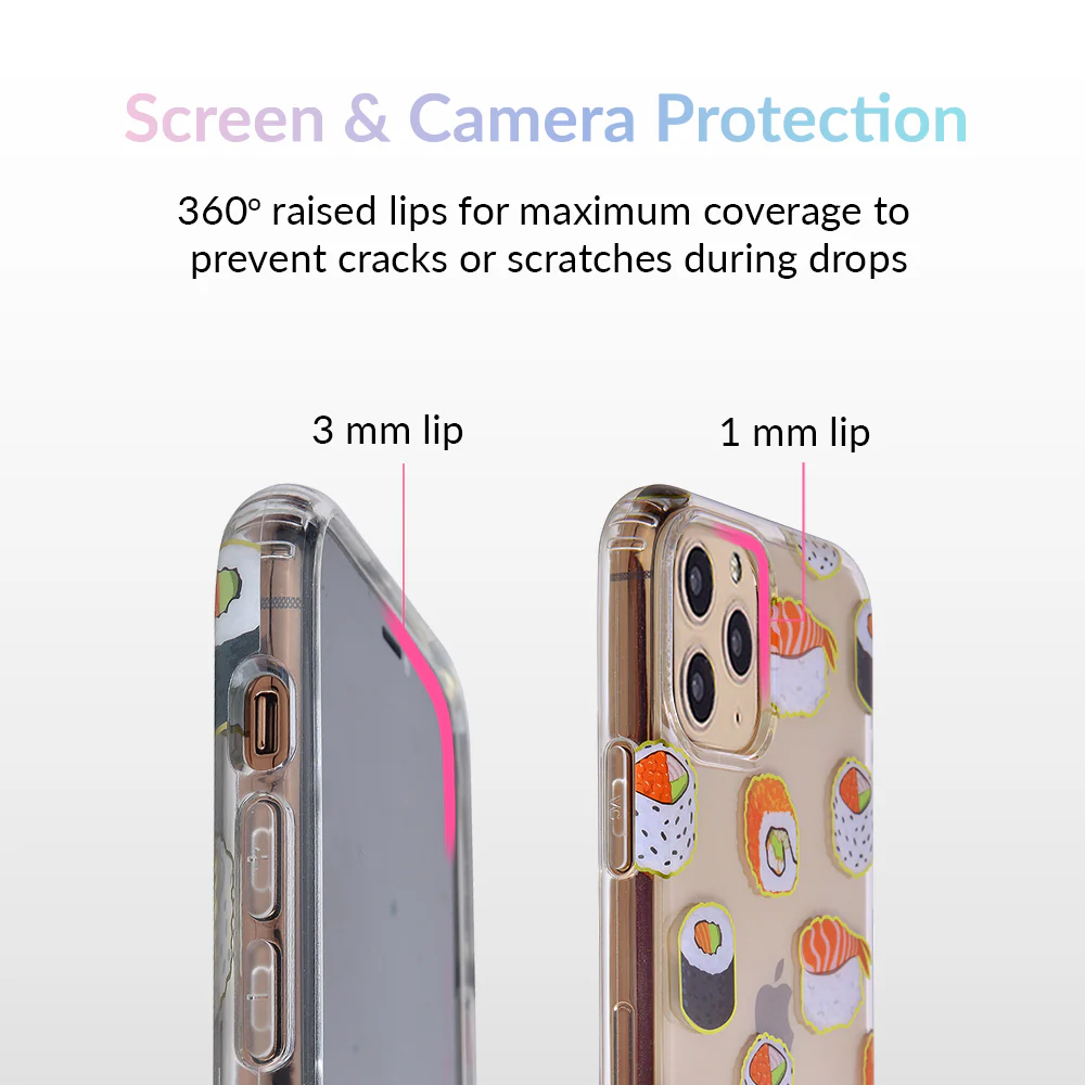 Sushi Clear iPhone Case - Image 58