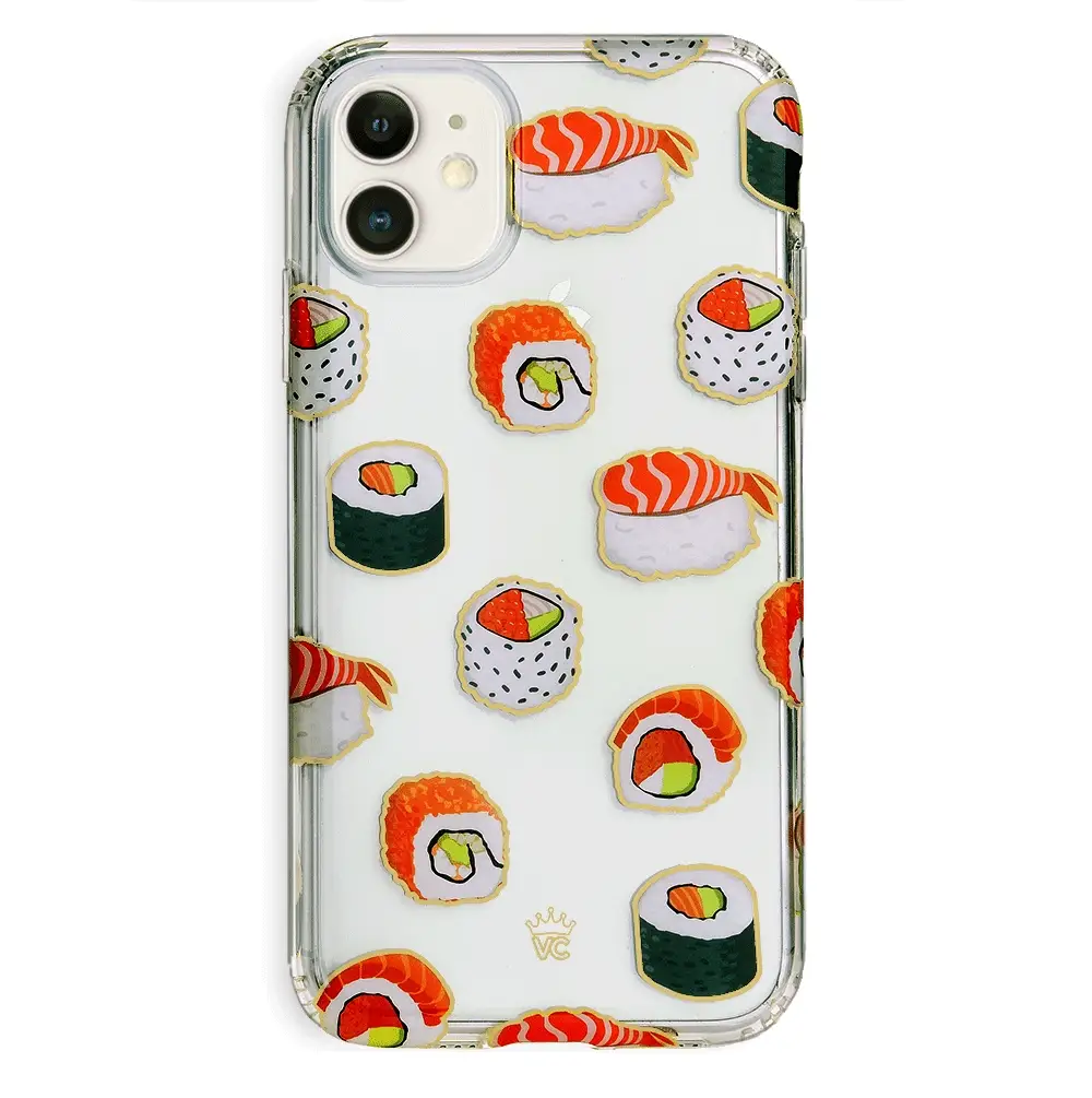 Sushi Clear iPhone Case - Image 67