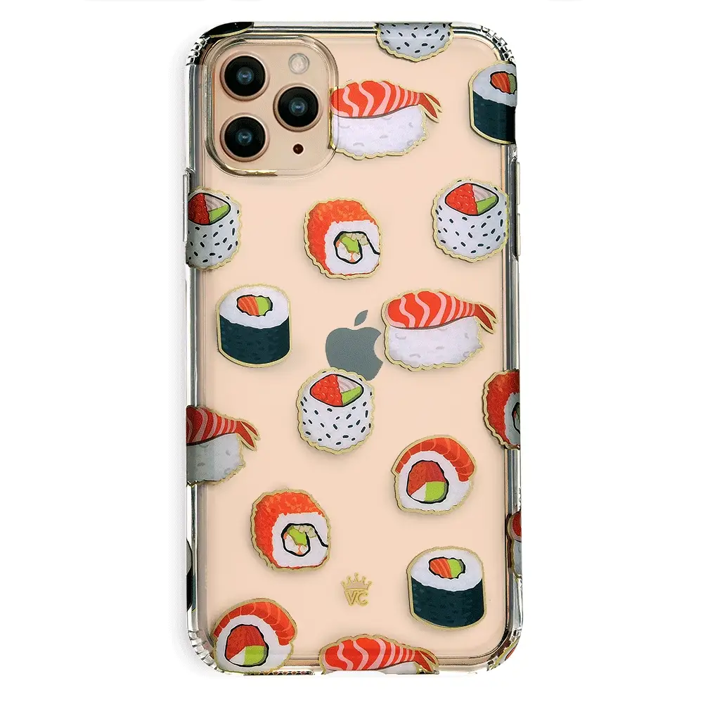 Sushi Clear iPhone Case - Image 69