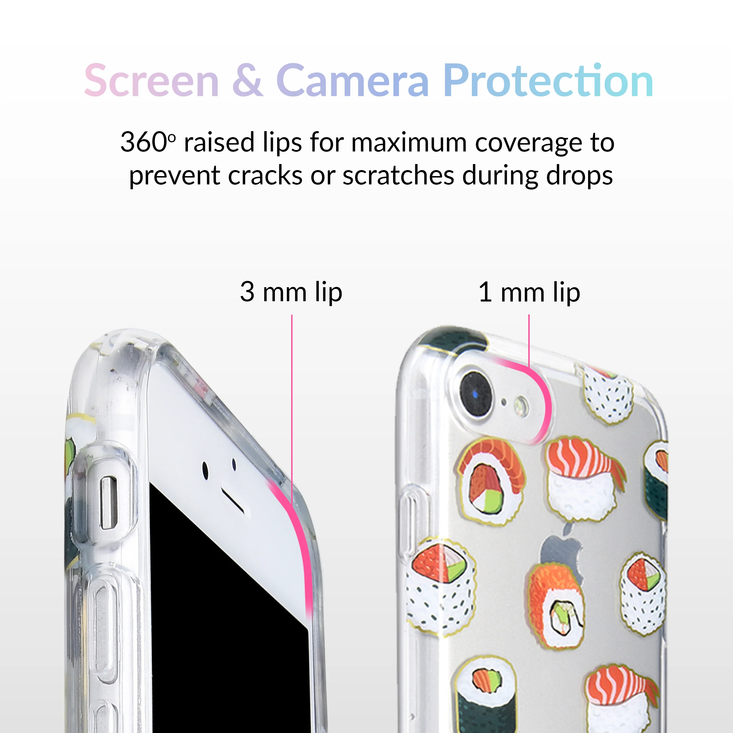 Sushi Clear iPhone Case - Image 9