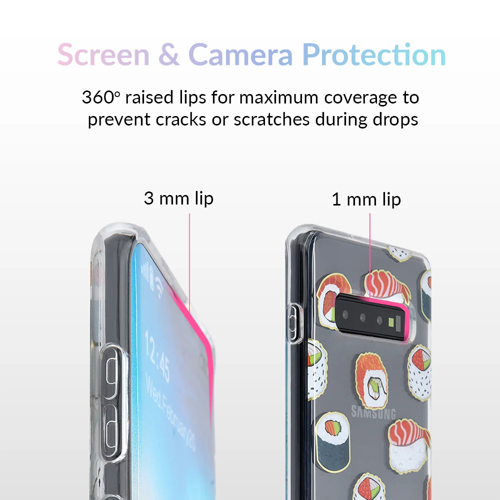 Sushi Clear Samsung Case - Image 12